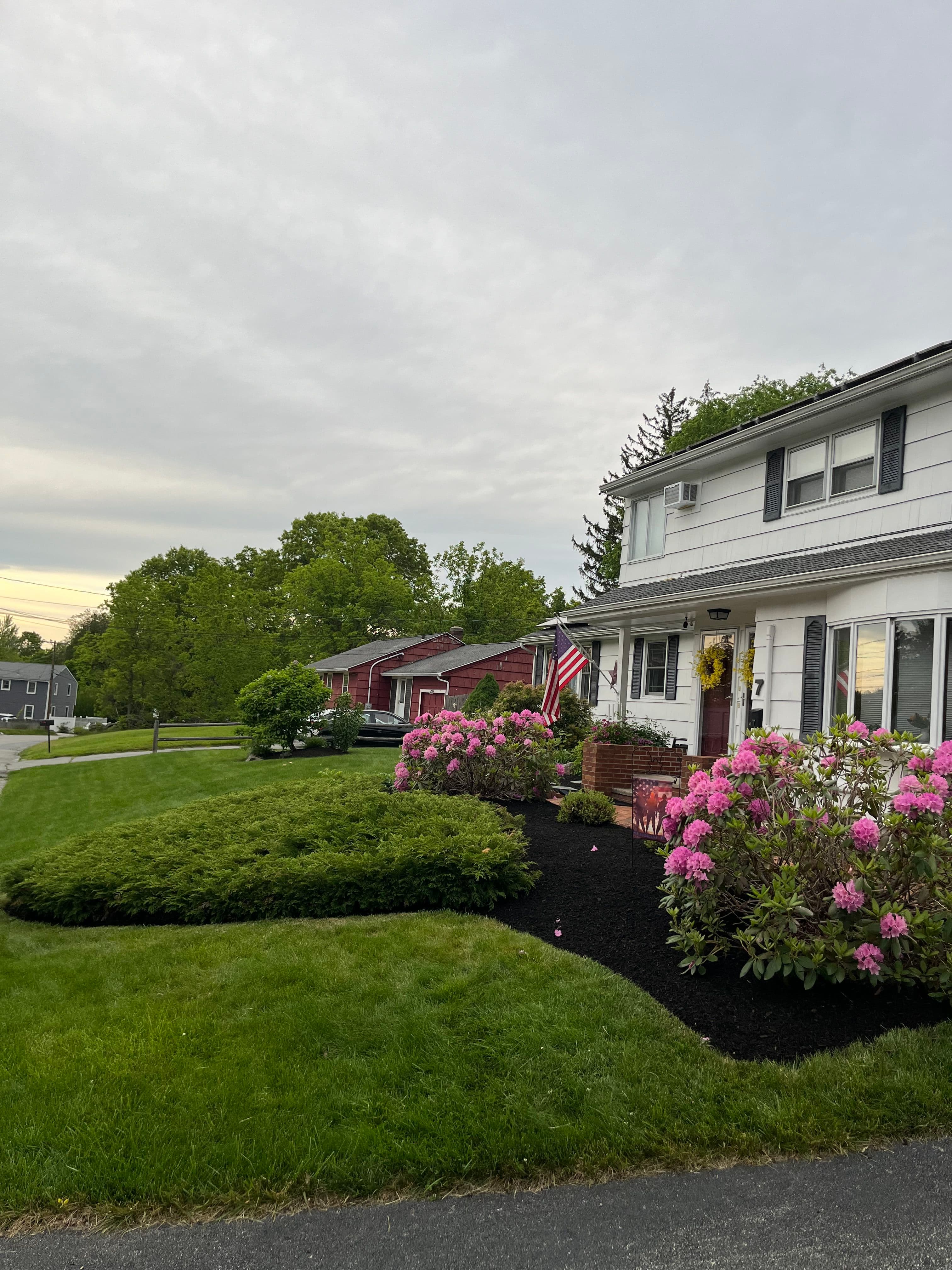 Mulch and Stone Installation image